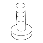 1249304127B - Body: Lower Deflector Screw for Kia: Borrego, Carnival, EV9, K900, Optima, Sedona, Sorento, Soul, Stinger Image