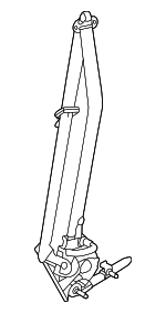 BHY957L3002 - Electrical: Seat Belt Assembly for Mazda Image