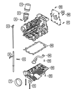 6101611 - Engine 1.6L Four Cylinder: Hex Head Screw And Washer for Mopar Image