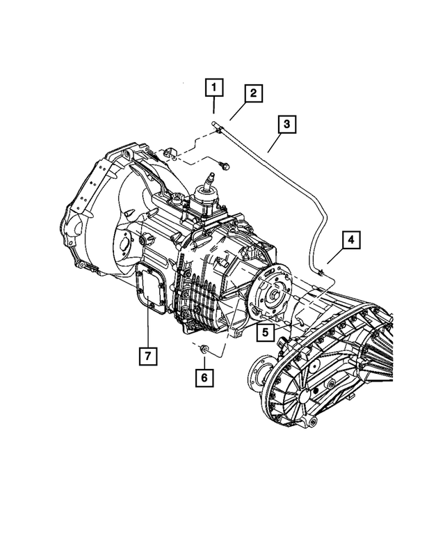68055812AA - NV233; Transfer Case: Cap Vent for Mopar Image