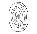4792460AA - Engine: Crankshaft Pulley for Mopar Image