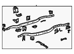 5100160J22 - Body: Frame Rail for Toyota Image