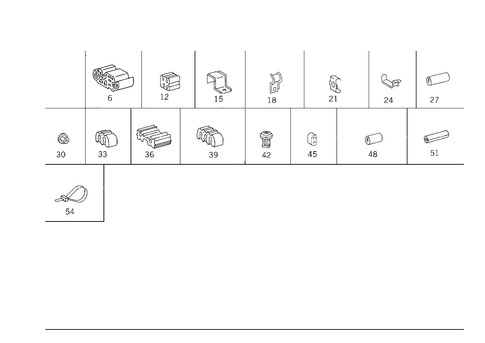 Hydraulic Line Mounting Parts for 1995 Mercedes-Benz C 220 #1