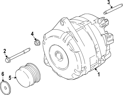 Alternator for 2025 Lincoln Navigator #0