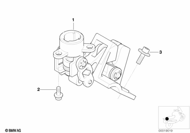 52532328565 - Seats and Seat Bench: Dualseat Locking Mechanism -  for BMW-Motorrad Image image