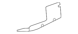 C2P8346 - : Trunk Trim Panel Bracket for Jaguar Image