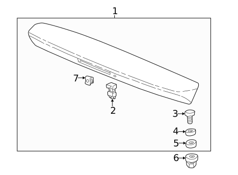 Spoiler for 2004 Honda Odyssey #0