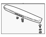 74909S0XA01 - Body: Spoiler for Honda: Odyssey Image