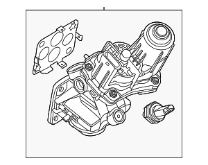 P2GZ9D475C - Emission System: Exhaust Gas Recirculation EGR Valve Assembly for Ford Image