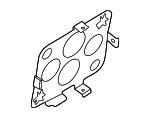 P2GZ9E464B - Emission System: Egr Valve Gasket for Ford Image