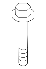 7129908636 - Body: Lower Bracket Screw for BMW: X1 Image