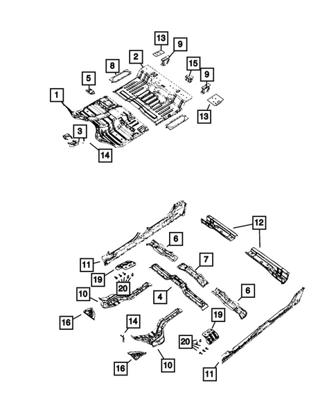 Floor Pans for 2026 Ram 1500 #0