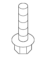 1121N6021 - Body: Under Cover Bolt for Nissan: Altima, Armada, Juke, Kicks, Kicks Play, LEAF, Maxima, Murano, Pathfinder, Rogue, Sentra, TITAN, TITAN XD Image