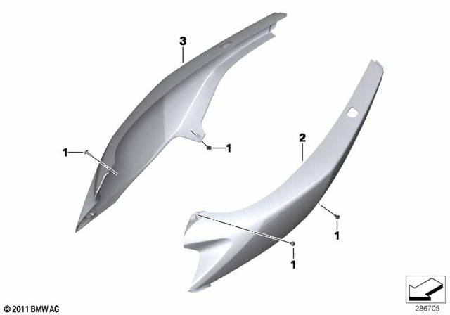 7148535338 - Frame and Mounting Parts: Binding Head Screw - M5X16-A2-80 for BMW-Motorrad Image