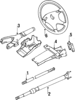 32311156068 - Steering: Upper Shaft for BMW Image