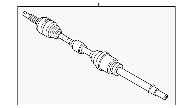 39100-JG02C - Axle Assembly 2008-2015 Nissan | Nissan Parts
