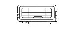 63315A42419 - Body: Courtesy Light for BMW Image