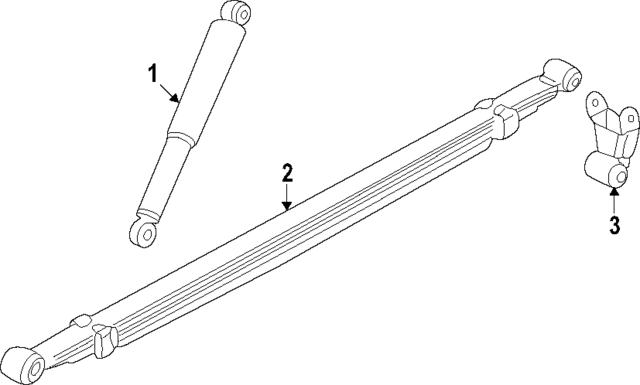 23203482 - : Shock Absorber for GM Image