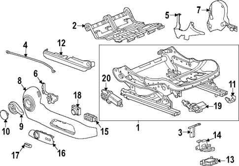 Lumbar Control Seats for 2024 Buick Encore GX #0