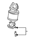 18290RJEA00 - Exhaust: Pre-converter for Honda: Ridgeline Image