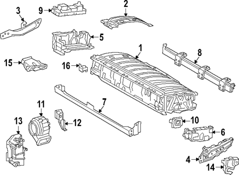 Battery for 2025 Lexus ES300h #0
