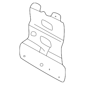 99652172100 - Body: Valve Housing Support Bracket for Porsche Image