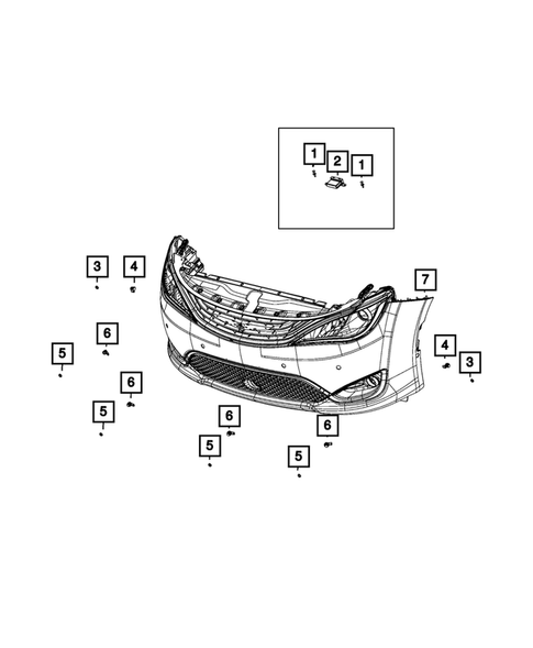 Sensors for 2018 Chrysler Pacifica #2