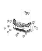 5XG29SBMAA - Electrical: Park Assist Sensor, Right &amp; Left, Front for Chrysler: Pacifica Image