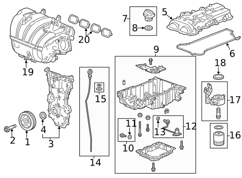 Intake for 2015 Cadillac ATS #0