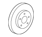 19303822 - Brakes: Rotor for Chevrolet: Cobalt, HHR, Malibu | Pontiac: G5, G6 | Saturn: Aura, Ion Image