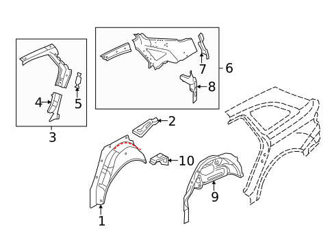 Inner Structure for 2014 Audi allroad #0