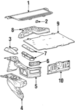 640341406102 - : Speaker Grille for Toyota: Supra Image