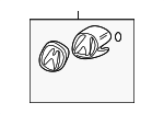 75710S6MA01 - Body: Emblem Assembly for Acura Image