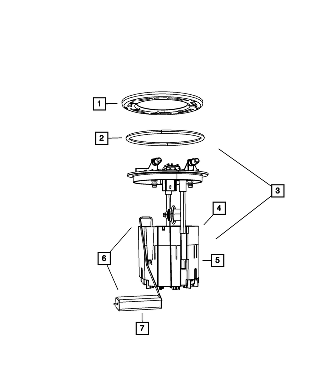 68030888AB - Fuel: Fuel Level Unit Package for Mopar Image image