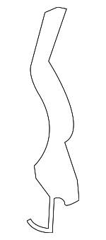 7L6837275 - Body: Front Dr Speaker Retainer Spring for Volkswagen: Touareg Image