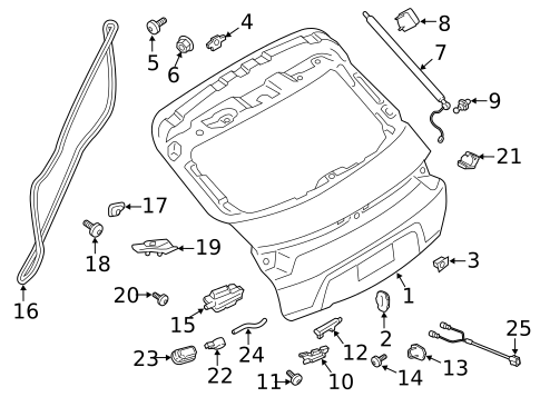Parking Aid for 2018 Porsche Panamera #11