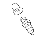 2Q0611475 - Brakes: Bleeder Valve for Volkswagen Image
