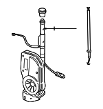 JLM21921 - Electrical: Antenna Assembly for Jaguar Image