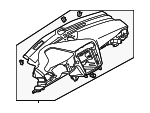 DS7Z5404320HB - Body: Instrument Panel for Ford: Fusion Image