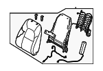 KN0W8818013 - Body: Seat Back Assembly for Mazda: CX-5 Image