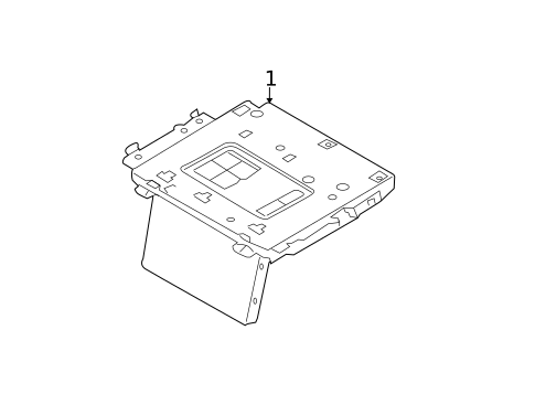 Entertainment System Components for 2012 Nissan Murano #0