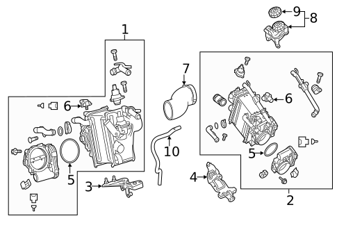 Intercooler for 2021 Mercedes-Benz S63 AMG #1