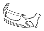 39144692 - : Front Bumper Cover for Buick: Regal Sportback Image
