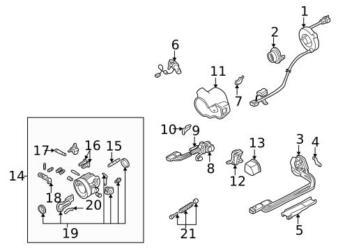 Primary Ignition for 1993 Chevrolet Camaro #0