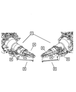 5037568AB - : Transmission Brace, Right for Dodge: Ram 1500 Image