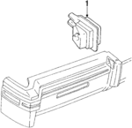914691 - Electrical: License Lamp for Cadillac: Seville Image