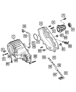 5080859AB - Transfer Case Model 271 [DH1]: Hex Flange Head Bolt for Mopar Image image