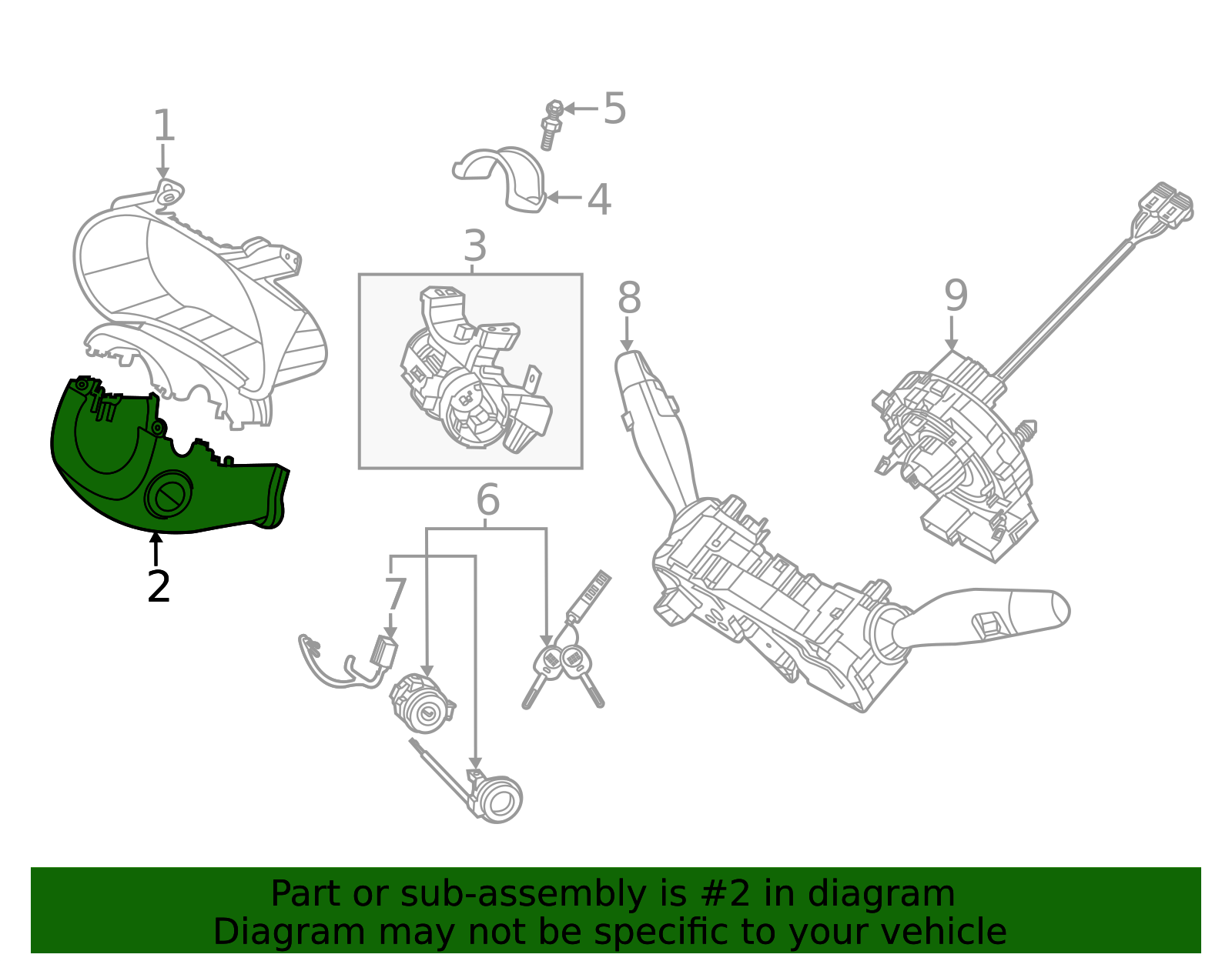84852-K0200WK - Lower Shroud 2020-2025 Kia Soul | Kia.Parts Store