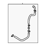 25436ES000 - Cooling System: Lower Hose for Kia Image