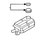 254R0P7000 - Cooling System: Reservoir for Kia Image